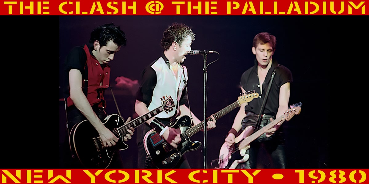 The Clash @ The Palladium NYC 1980 10