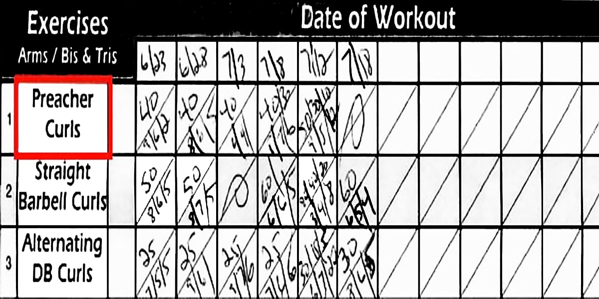 Gym Life - Week 10 + Workout Sheet • {  }