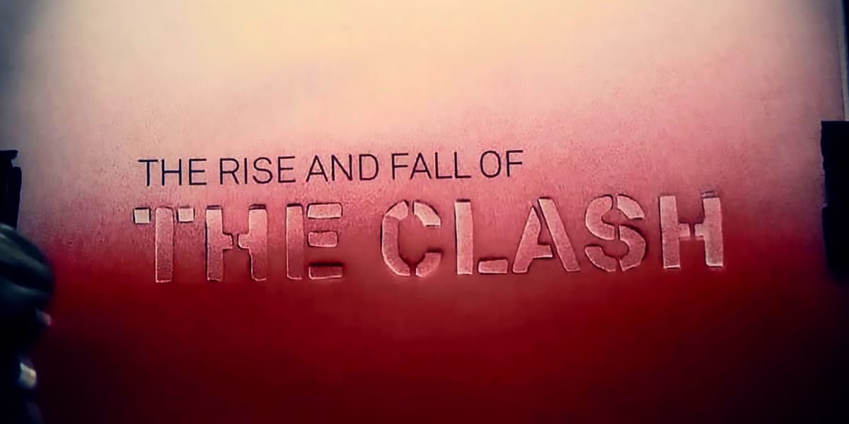The Rise And Fall Of The Clash Australian Blu-ray 1